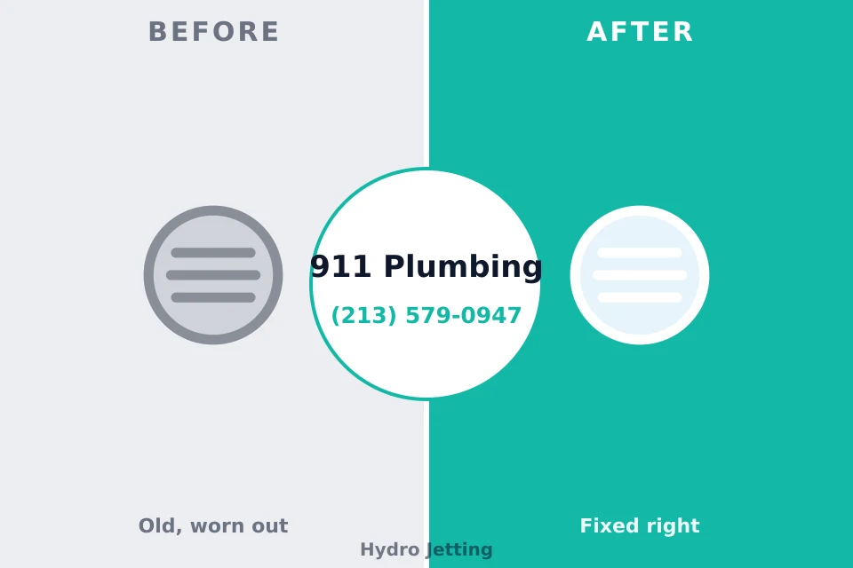 Before and after: plumbing repair Statesboro, GA